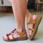 Sandália Softline Serena Couro Legítimo